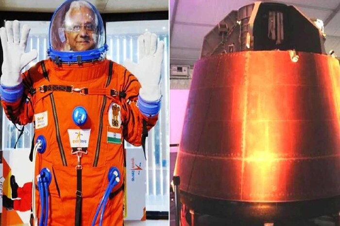 अंतराळात (Space) पहिले भारतीय पोहोचणारे गगनयान (Gaganyaan) हे देशातील पहिले मिशन असेल. हवाई दलाच्या (IAF) पाच वैमानिकांची यासाठी निवड करण्यात आली असून, त्यापैकी एक ते तीन जणांना अवकाशात जाण्याची संधी मिळणार आहे. गगनयान हा भारताचा पहिला मानव अंतराळ उड्डाण कार्यक्रम असणार आहे. ही मोहीम तीन टप्प्यात पूर्ण केली जाणार आहे. तिसऱ्या टप्प्यात भारतीय अंतराळवीर सात दिवस अंतराळात राहणार आहेत. त्याचा पहिला टप्पा यावर्षी लॉन्च केला जाईल, ज्यामध्ये रिकाम्या अंतराळयानाची चाचणी घेतली जाईल. (फोटो @Gaganyaan_Isro)