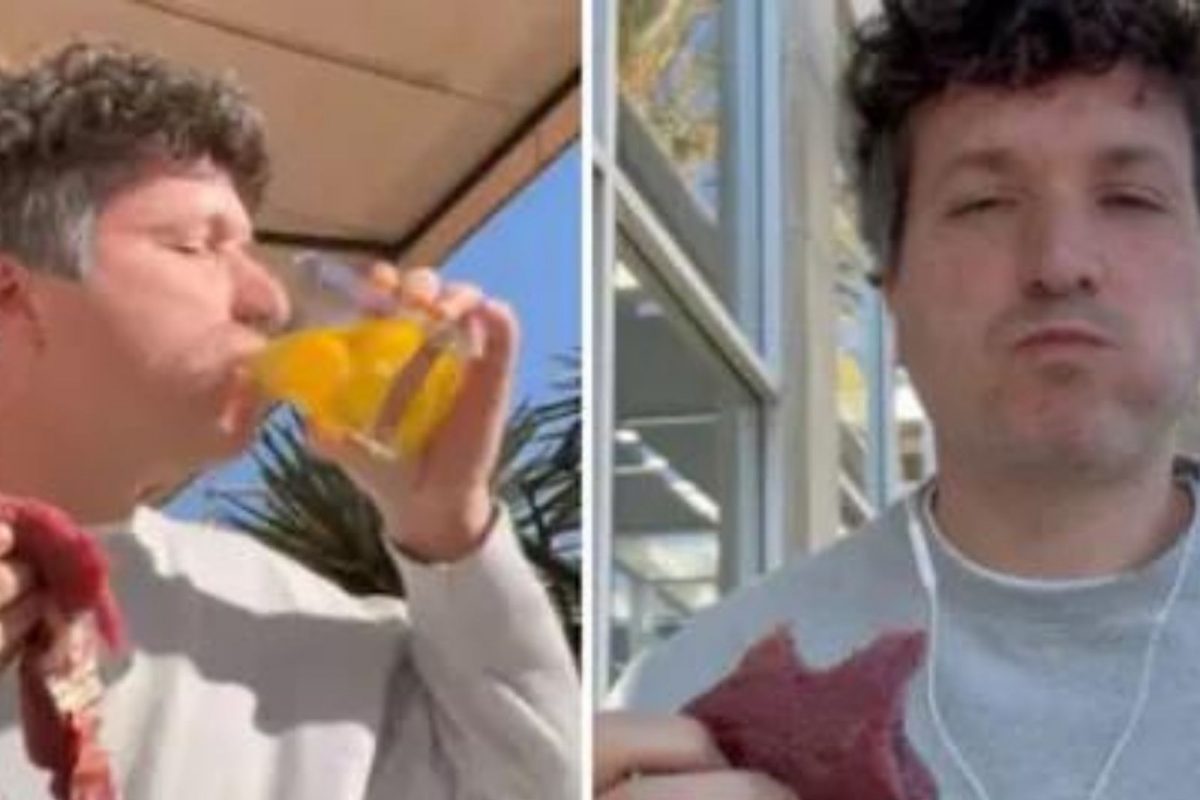 आधी शाकाहारी होता, आता 79 दिवसांपासून फक्त कच्चं मांस खातोय हा व्यक्ती; कारण जाणून व्हाल शॉक