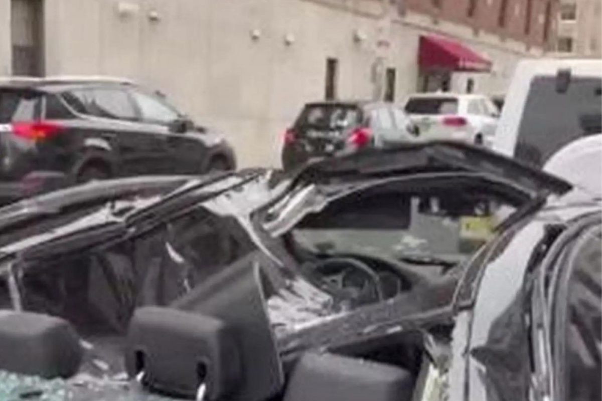 इमारतीच्या 9 मजल्यावरुन थेट BMW कारवर कोसळला व्यक्ती; पुढे जे घडलं ते जाणून व्हाल थक्क