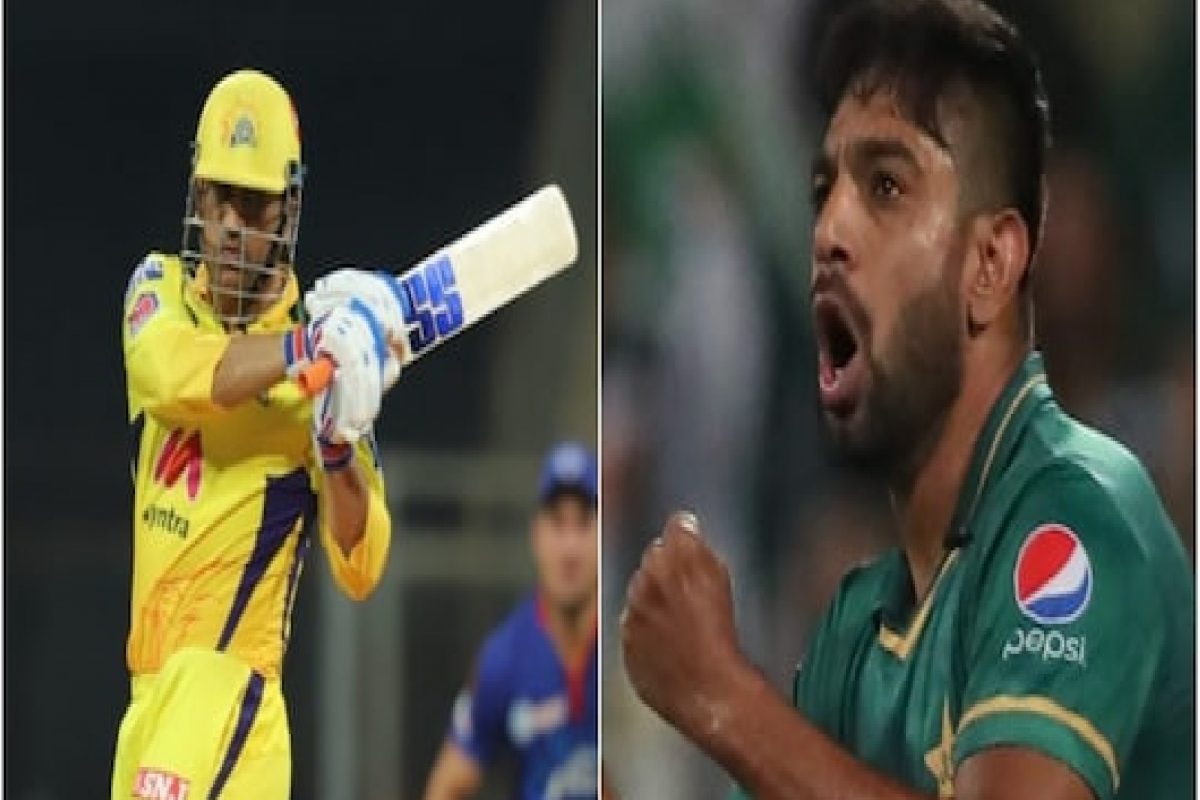 धोनीनं पुन्हा जिंकलं मन, पाकिस्तानच्या खेळाडूला दिलं खास गिफ्ट