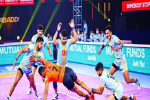 PKL : युपी योद्धा-यू मुंबाचा रोमांचक सामना ड्रॉ, अजिथ कुमारचा पुन्हा धमाका