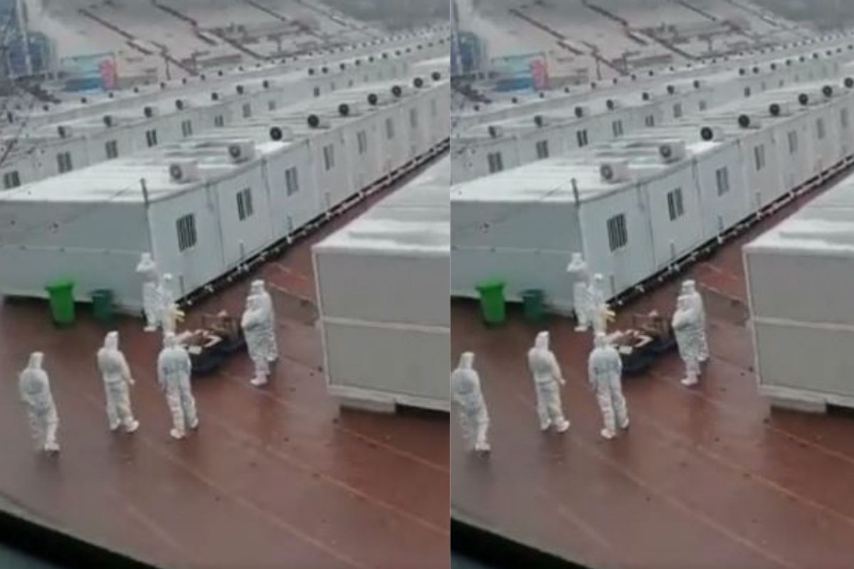 VIDEO : चीनचं 'झिरो कोविड' धोरण; लाखो लोकांना जबरदस्ती केलं मेटल बॉक्समध्ये क्वारंटाईन