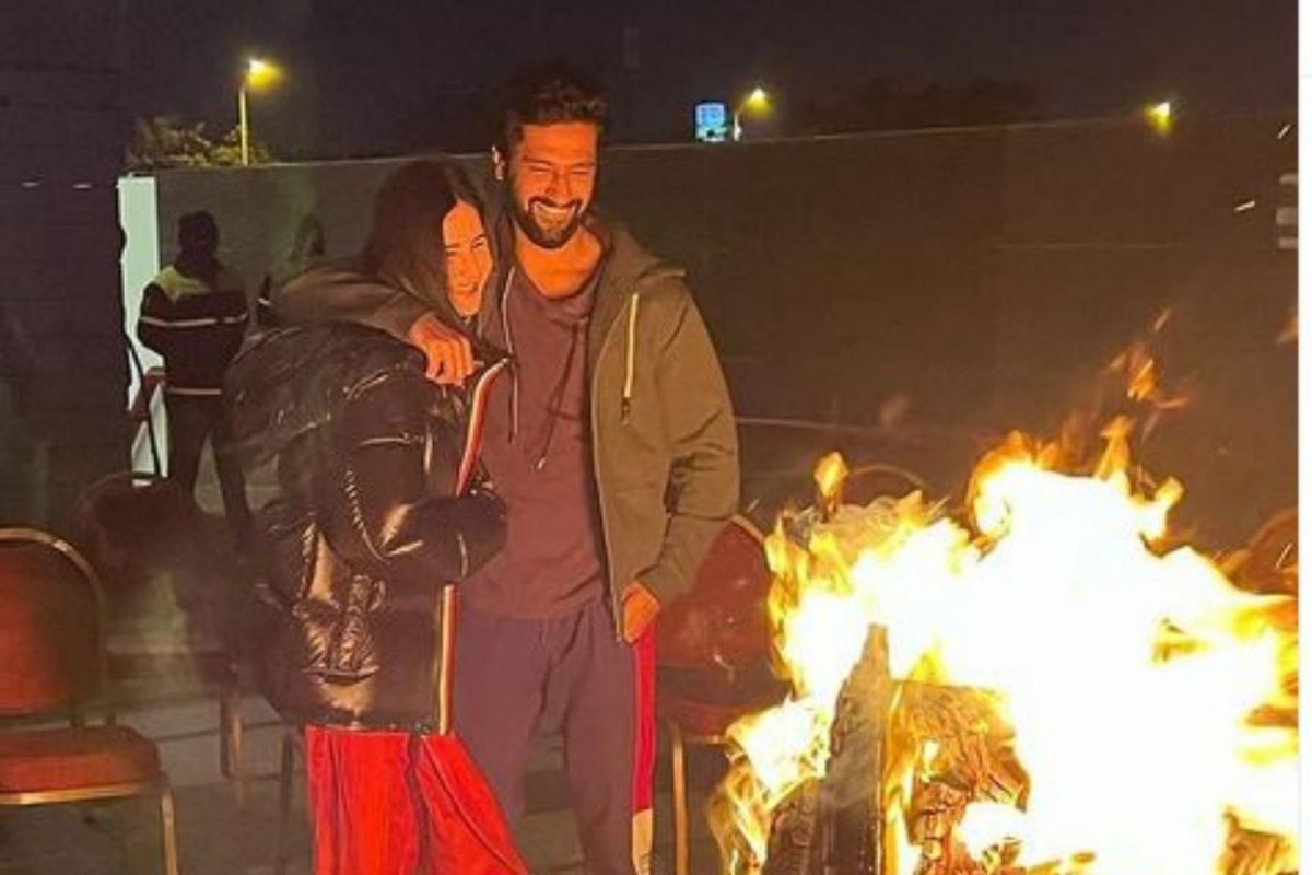 कतरिना-विकीनं साजरी केली लग्नानंतरची पहिली लोहरी! PHOTO वर होतोय लाईक्सचा वर्षाव