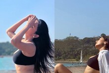 कडाक्याच्या थंडीत अभिनेत्री Sonal Chauhan ने दाखवले फिगर, पाहा PHOTOS