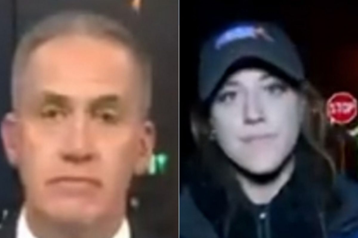 Live असताना महिला पत्रकाराचा अपघात; मागून गाडीने दिली धडक, Video Viral