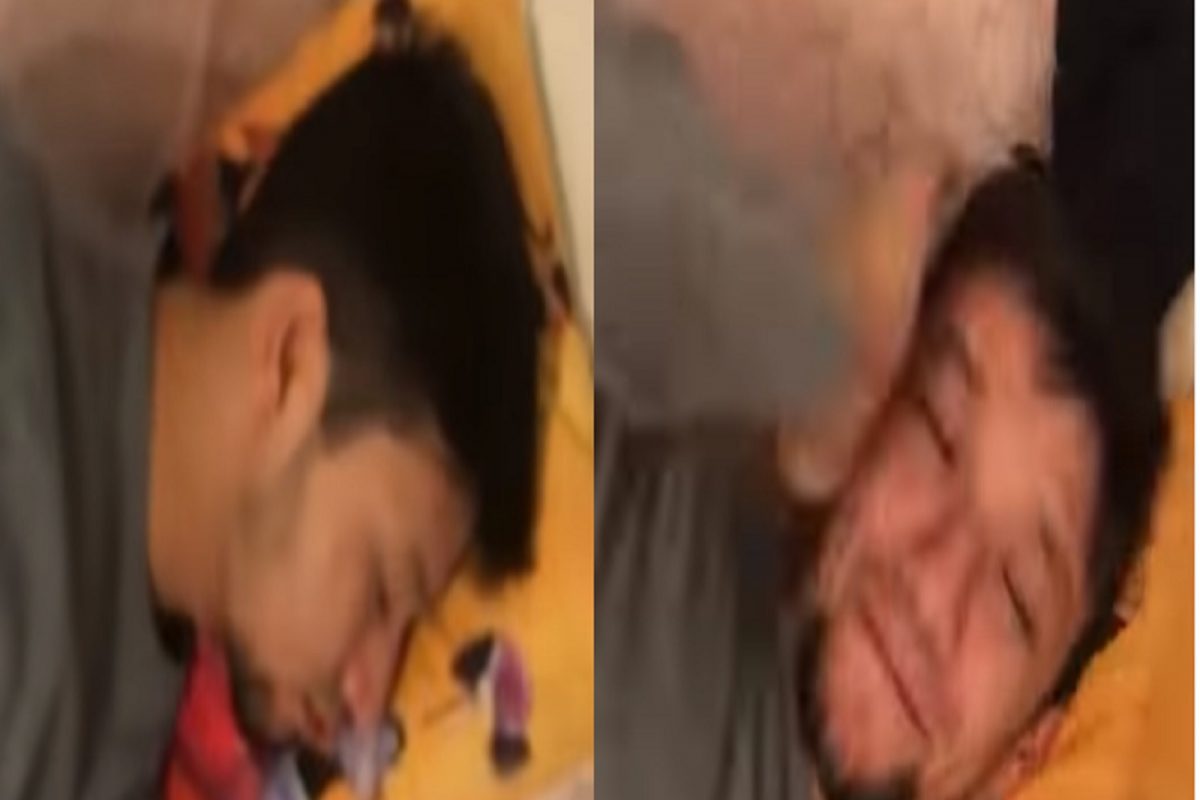 बिच्चारा! अंथरूणात असताना बायकोने केला नको तो प्रताप, खडबडून उठला गाढ झोपलेला नवरा; VIDEO VIRAL