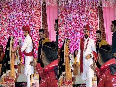लग्नमंडपात नेमकं असं काय घडलं की नवरदेव पळाला तुम्हीच पाहा.
