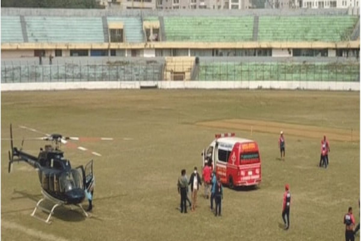 BPL 2022: आंद्रे रसेल टीमसह करत होता प्रॅक्टीस आणि मैदानात अचानक उतरले हेलिकॉप्टर! खेळाडूंमध्ये गोंधळ