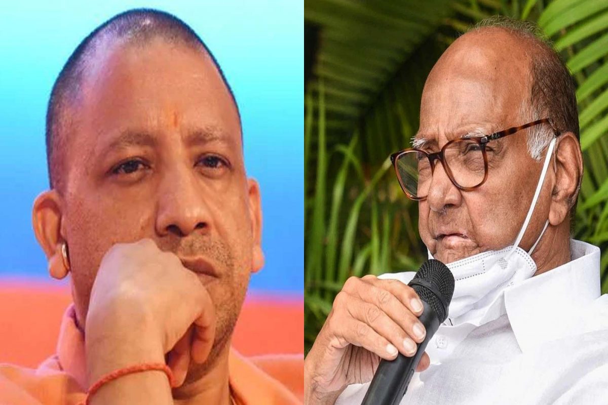 'अशी भाषा त्यांना शोभत नाही', शरद पवारांची योगी आदित्यनाथांवर टीका