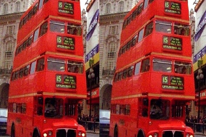 एवढेच नाही तर चारमजली बसेसची (quadruple-decker Bus) छायाचित्रेही इंटरनेटवर दिसत आहेत. मात्र, या सर्व खोट्या आणि बनावट आहेत, म्हणजेच प्रत्यक्षात अशा बस कधी धावल्याच नाहीत. बसेसच्या छताची संख्या जसजशी वाढत जाते, तसतशी बसेसची उंची अस्थिरतेच्या प्रमाणात वाढते आणि त्या वळवणे अधिक धोकादायक असते. यासोबत वारा देखील त्यांना सहजपणे उलटवू शकतो. (फाइल फोटो)