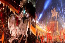 देशातील सर्वाधिक उंच शिवछत्रपतींच्या पुतळ्याचे अनावरण,पहा कसा आहे अश्वारूढ पुतळा देशातील सर्वाधिक उंच शिवछत्रपतींच्या पुतळ्याचे अनावरण,पहा कसा आहे अश्वारूढ पुतळा