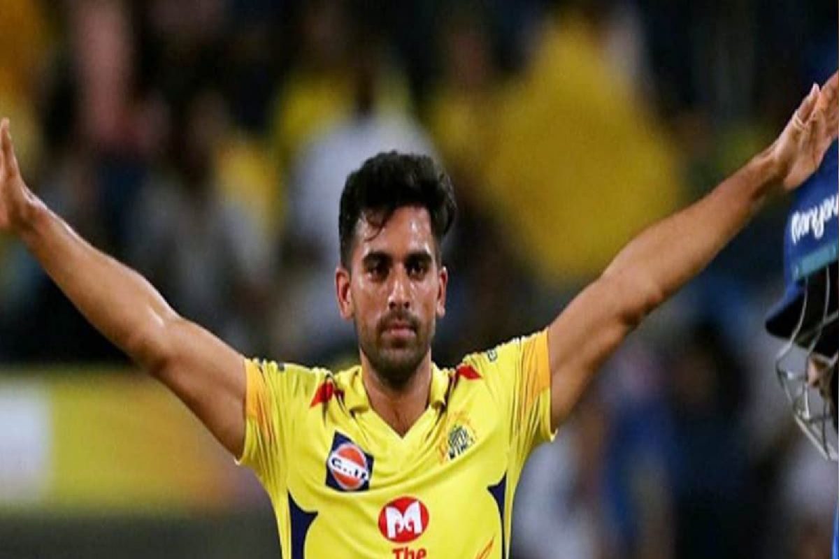 IPL Auction 2022 : दीपक चहर झाला मालामाल, धोनीच्या टीमनं मोठी किंमत मोजून केली खरेदी