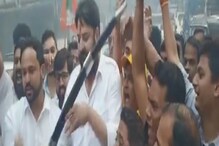 नवाब मलिक यांना अटक होताच तलवार नाचवणं भाजप नेत्याला पडलं महागात नवाब मलिक यांना अटक होताच तलवार नाचवणं भाजप नेत्याला पडलं महागात