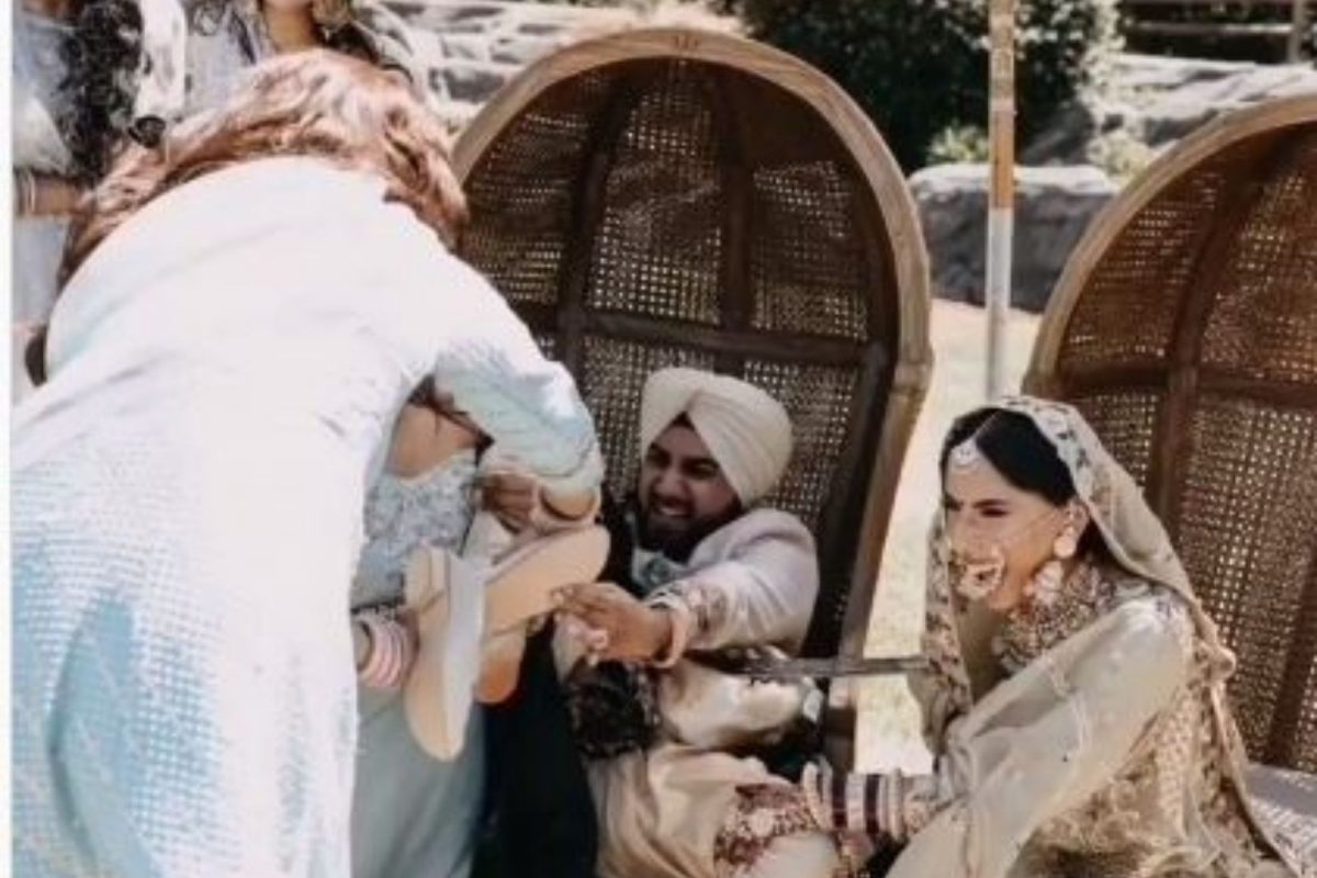 मेहुण्यांनी दाजीला अक्षरशः खुर्चीवरुन खाली ओढलं आणि..., कधीही पाहिला नसेल असा Wedding Video