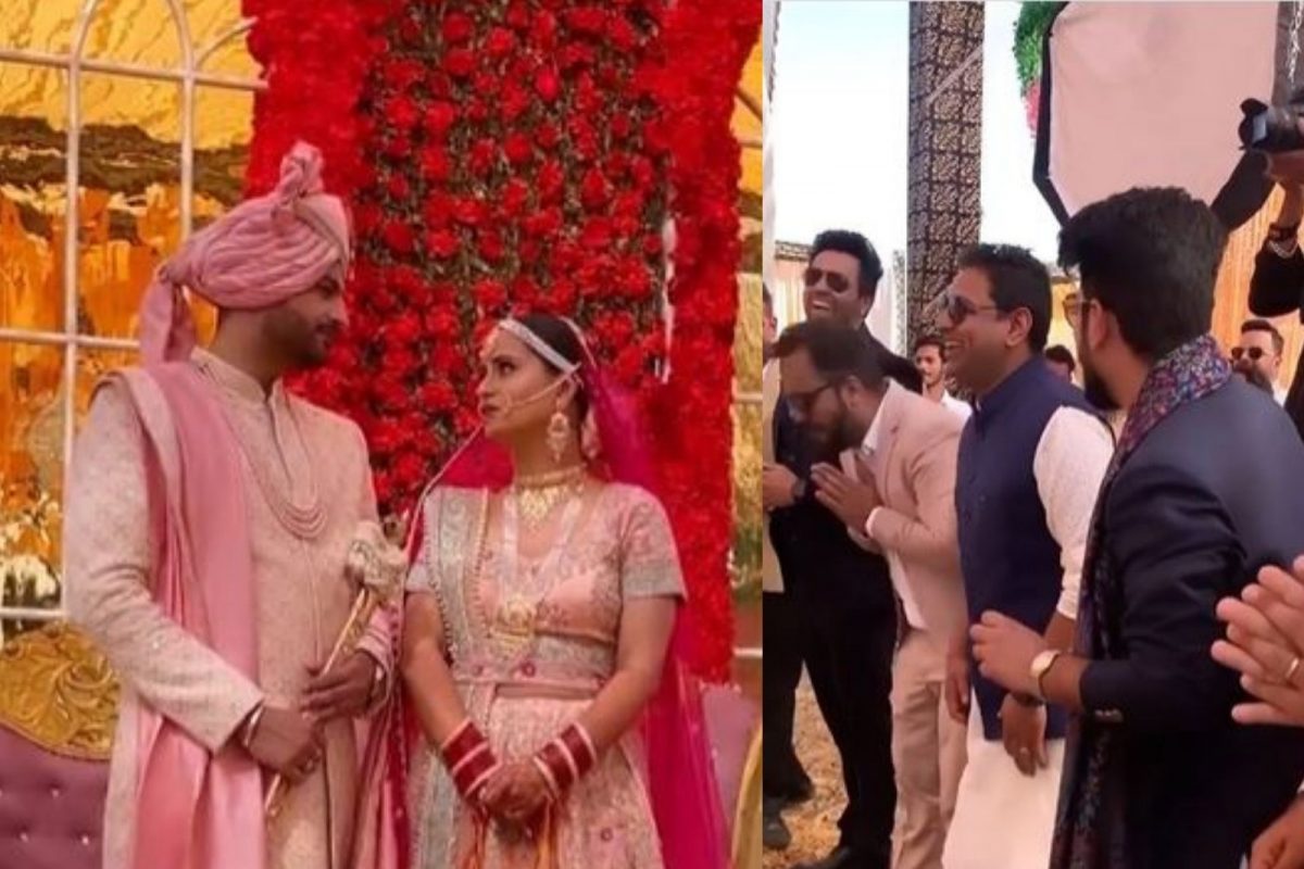 लग्नाच्या स्टेजवरच रूसली नवरीबाई; मनवण्यासाठी नवरदेवाच्या मित्रांनी केलं मन जिंकणारं काम, VIDEO