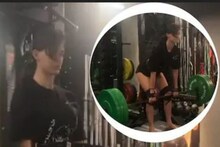 OMG! दिशा पाटनीने उचललं 80Kg वेट, VIDEO पाहून टायगर श्रॉफचीही बोलती बंद