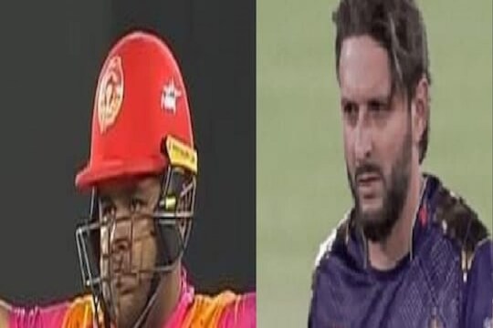 मित्राच्या मुलानं केली आफ्रिदीची धुलाई, बूम-बूमच्या बॉलिंगवर सिक्सचा पाऊस