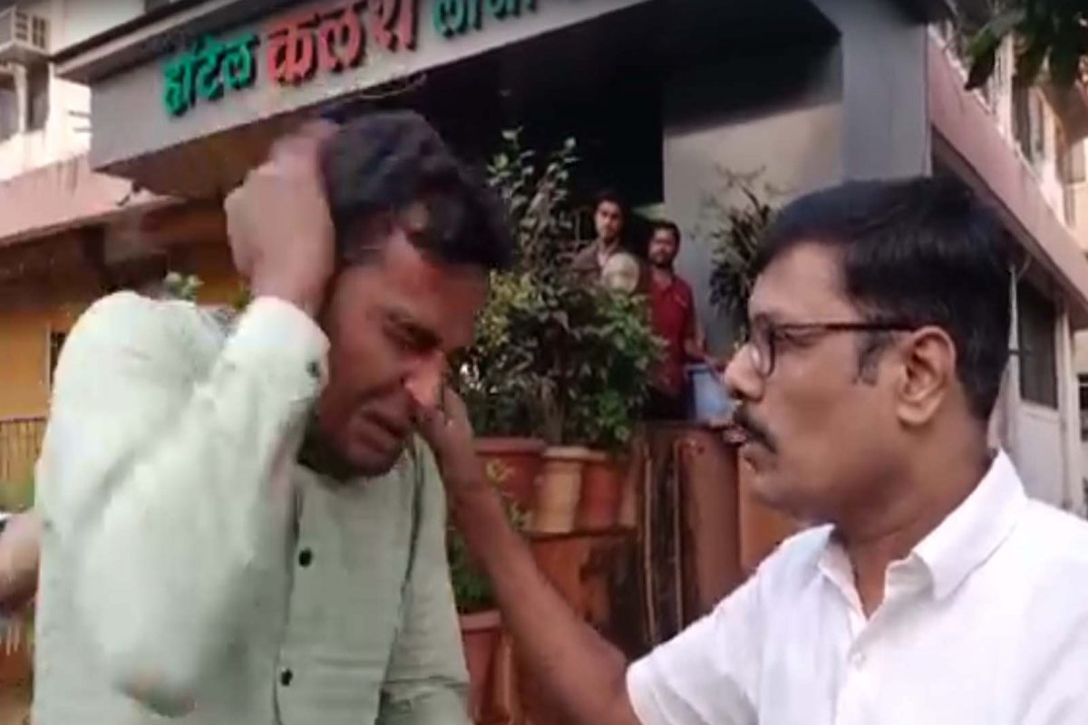 नोकरी लावून देतो म्हणून महिलेकडे शरीरसुखाची मागणी, मनसेसैनिकांनी लॉजवरच चोपला, LIVE VIDEO