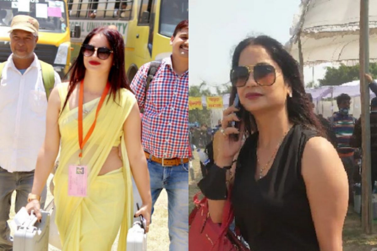 लिंबू कलरच्या साडीतील 'ती' महिला पुन्हा चर्चेत! नव्या गेटपमध्ये पाहण्यासाठी लोकांची गर्दी