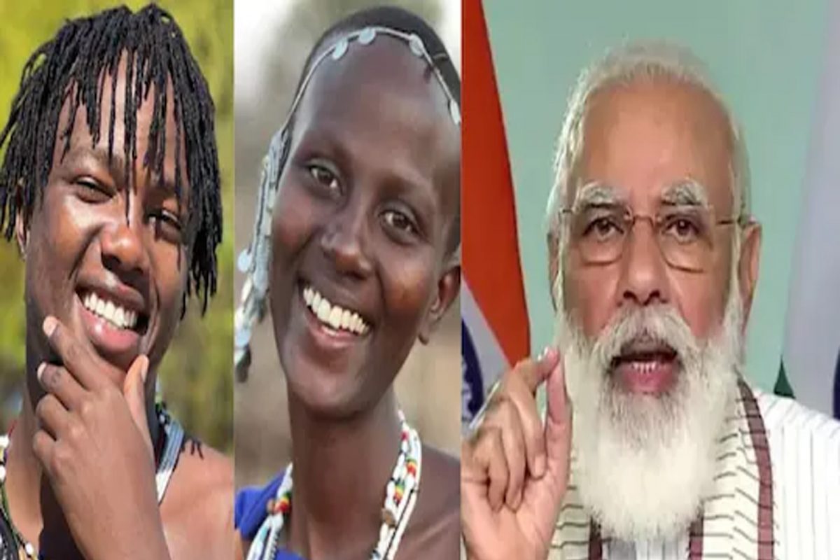 टांझानियनातील भाऊ-बहिणीच्या गाण्याची PM मोदींना भुरळ, मन की बातमध्ये केलं कौतुक