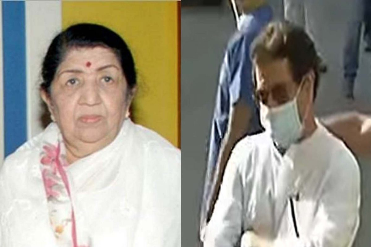 राज ठाकरे (raj thackery) यांनी आज ब्रीच कँडी हॉस्पिटलमध्ये (Breach Candy Hospital mumbai) जाऊन लतादीदींच्या प्रकृतीबद्दल विचारपूस केली.