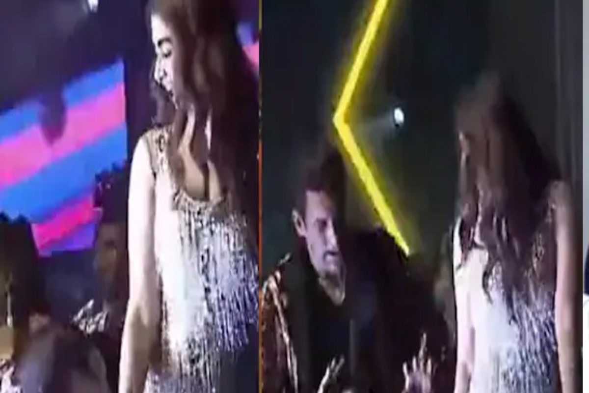 Salman Khan नं पूजा हेगडेसोबत डान्स करताना मध्येच केलं असं.., Video पाहून चाहते भडकले