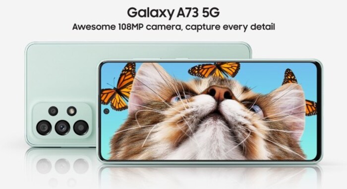 Galaxy A73 5G मध्ये 5000 mAh बॅटरी देण्यात आली आहे, जी 25W फास्ट चार्जिंग सपोर्टसह येते. हा फोन वॉटर रेसिस्टेंटसह डिझाइन करण्यात आला आहे. 