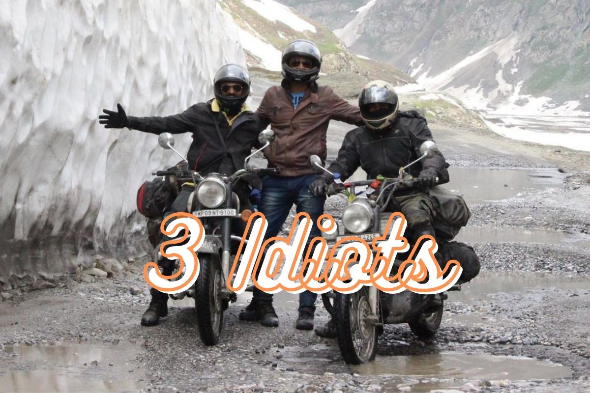 No plane, No map, No GPS.. 3 इडिएट्सचं थेट हिमालयालाच चॅलेंज! वाचतानाही शहारे आणणारा बुलेट प्रवास!