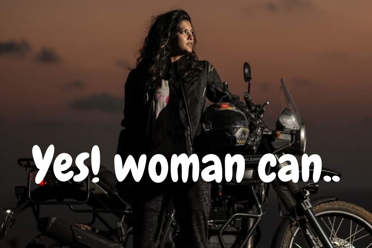 हाडं गोठवणारी थंडी, ऑक्सिजनची कमतरता.. अशात नाकातून रक्त यायला लागलं! महिला Bike Rider चा अंगावर काटा आणणारा अनुभव