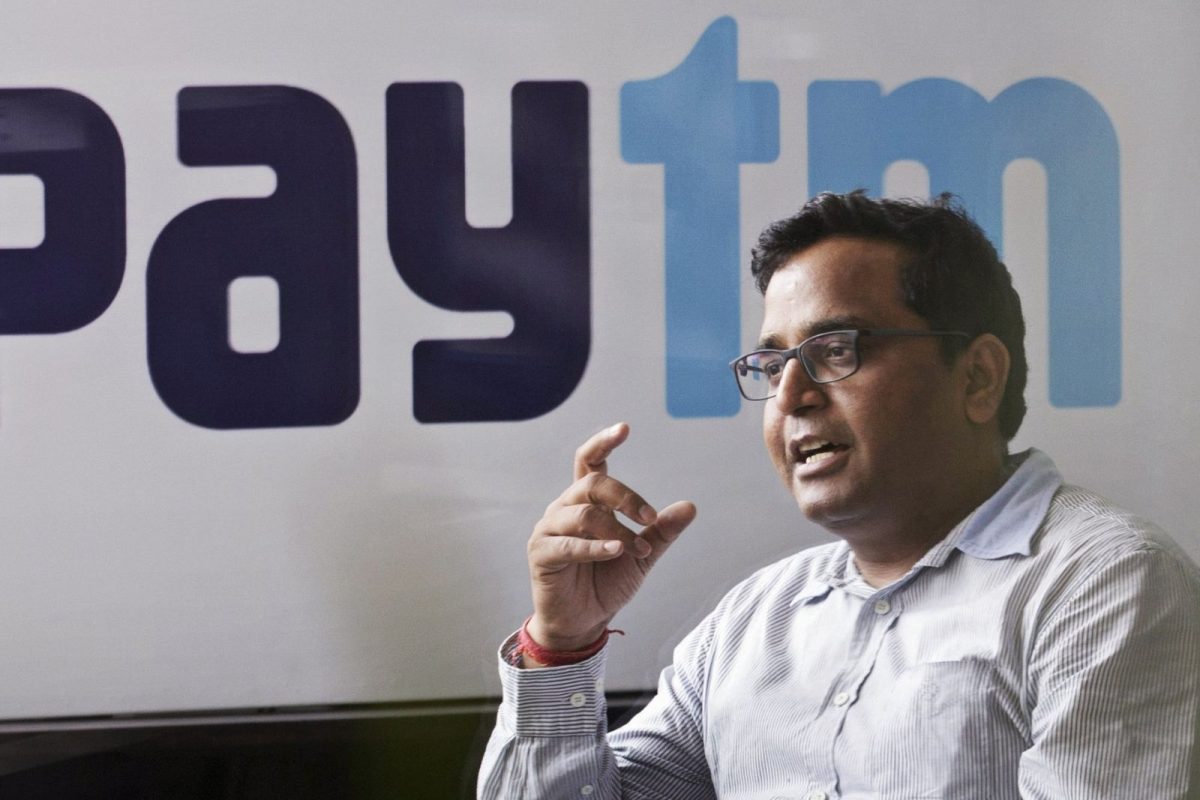 Vijay Shekhar Sharma, founder and CEO of Paytm