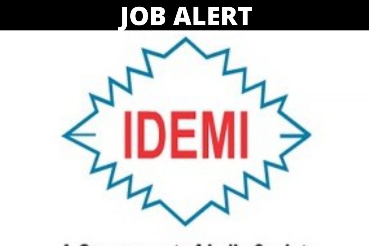 इंस्टिट्यूट फॉर डिझाइन ऑफ इलेक्ट्रिकल मेझरिंग इंस्ट्रूमेंट मुंबई भरती