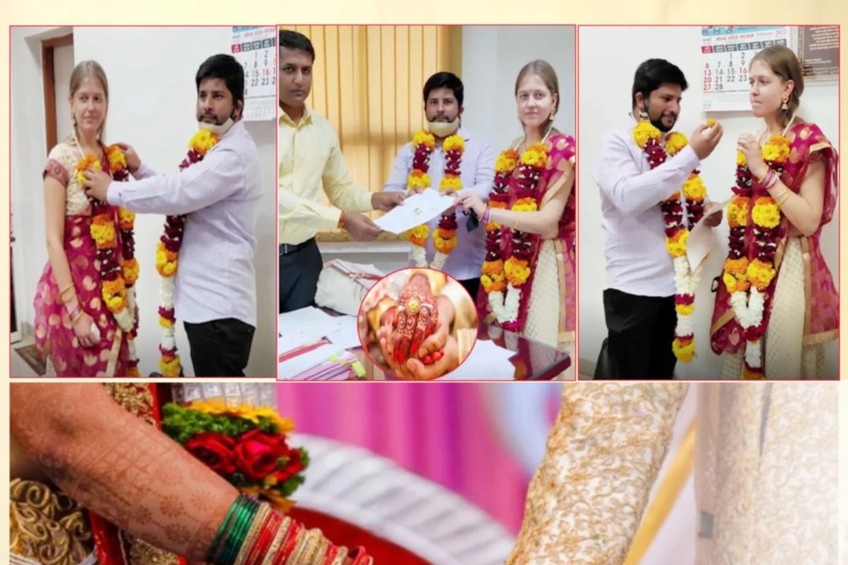 प्रेमाने ओलांडल्या सर्व सीमा! रशियाला अलविदा करत या तरुणीने केलं भारतीय मुलाशी लग्न; खास आहे Love Story