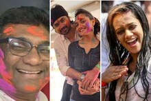 PHOTOS:भाऊ कदम ते हृता दुर्गुळे मराठी कलाकारांनी धुमधडाक्यात साजरी केली होळी