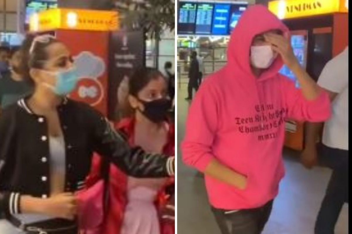 VIDEO: कार्तिक आर्यनसाठी दोन तरुणींनी चक्क एयरपोर्ट केलं असं काही,अभिनेत्याने मारला कपाळावर हात