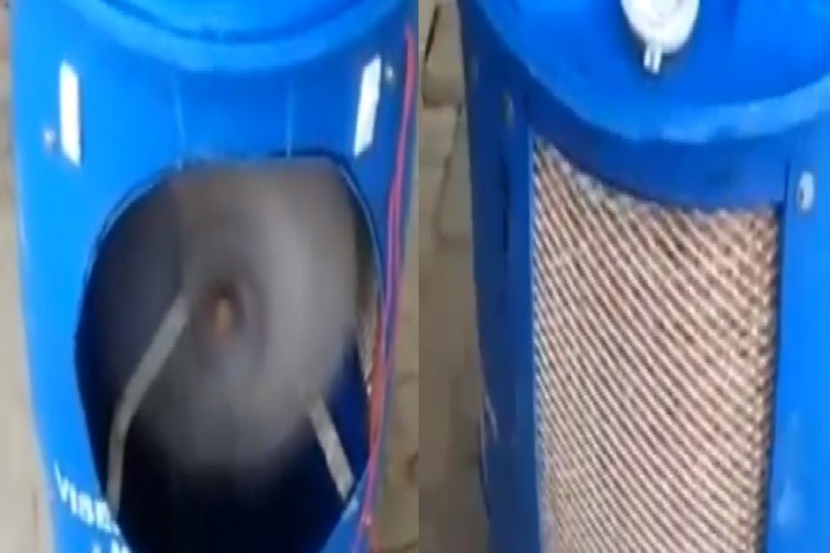 भारीच! चक्क पाण्याच्या ड्रमपासूनच तयार केला Desi Ac; हा Jugaad video तुम्ही पाहायलाच हवा
