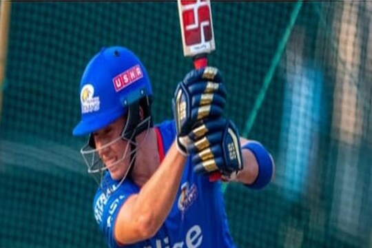IPL 2022 : मुंबईच्या खेळाडूने नेट प्रॅक्टिसमध्येच पक्कं केलं टीममधलं स्थान! VIDEO पाहून व्हाल अवाक