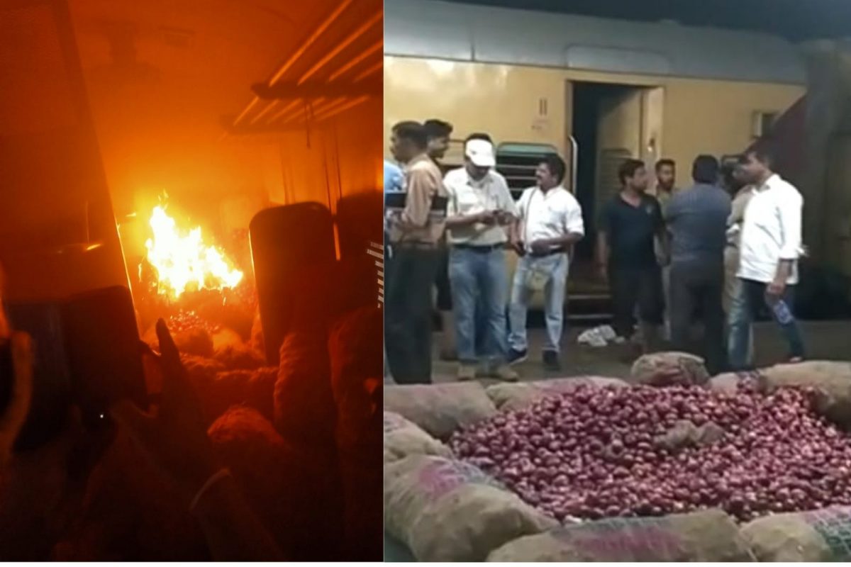 जळगाव : महिलेचं भयंकर कृत्य; माचिसची जळती काडी बोगीत फेकून लावली आग