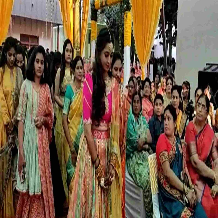 या हळदीच्या सोहळ्यासाठी जिल्ह्यातील अनेक आमदारांसह मान्यवरांची उपस्थिती होती.  