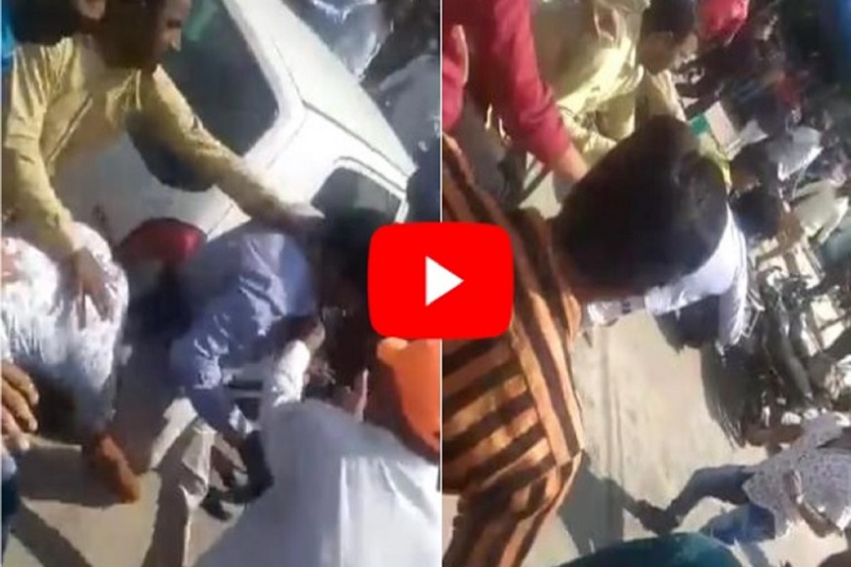 पुण्यात अतिक्रमण कारवाई दरम्यान तुफान राडा, पालिका अधिकाऱ्यावरल हल्ला, जेसीबीवर दगडफेक, VIDEO