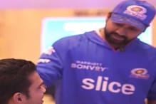 IPL 2022 : रोहितची अर्जुन तेंडुलकरसोबत 'मराठी'ची शाळा, हा VIDEO पाहाच! IPL 2022 : रोहितची अर्जुन तेंडुलकरसोबत 'मराठी'ची शाळा, हा VIDEO पाहाच!