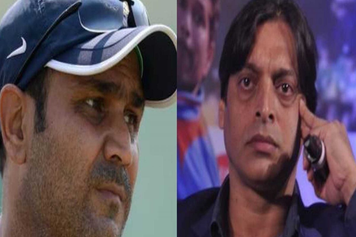 'सेहवाग भेटला तर खूप मारेन', वीरूच्या त्या कमेंटवर शोएब अख्तर भडकला