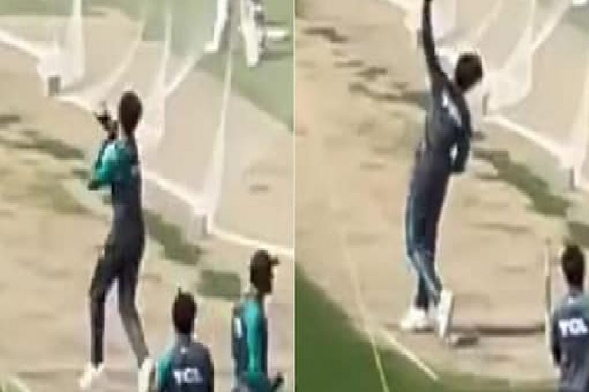 PAK vs AUS : कराचीत दिसला जडेजा! पाकिस्तानच्या नेट प्रॅक्टीसचा Video Viral