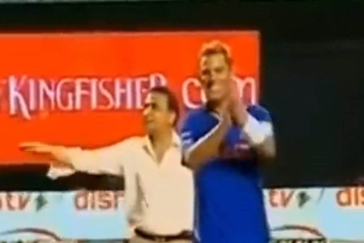 VIDEO: शेन वॉर्नच्या बॉलवर जेव्हा शाहरुख खानने मारला होता चौकार! गावस्करांनी केला बाउंड्रीचा इशारा