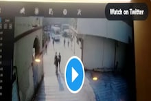 मागून येणाऱ्या बसनं तरुणीला चिरडलं, अंगावर काटा आणणारा अपघात कॅमेऱ्यात कैद