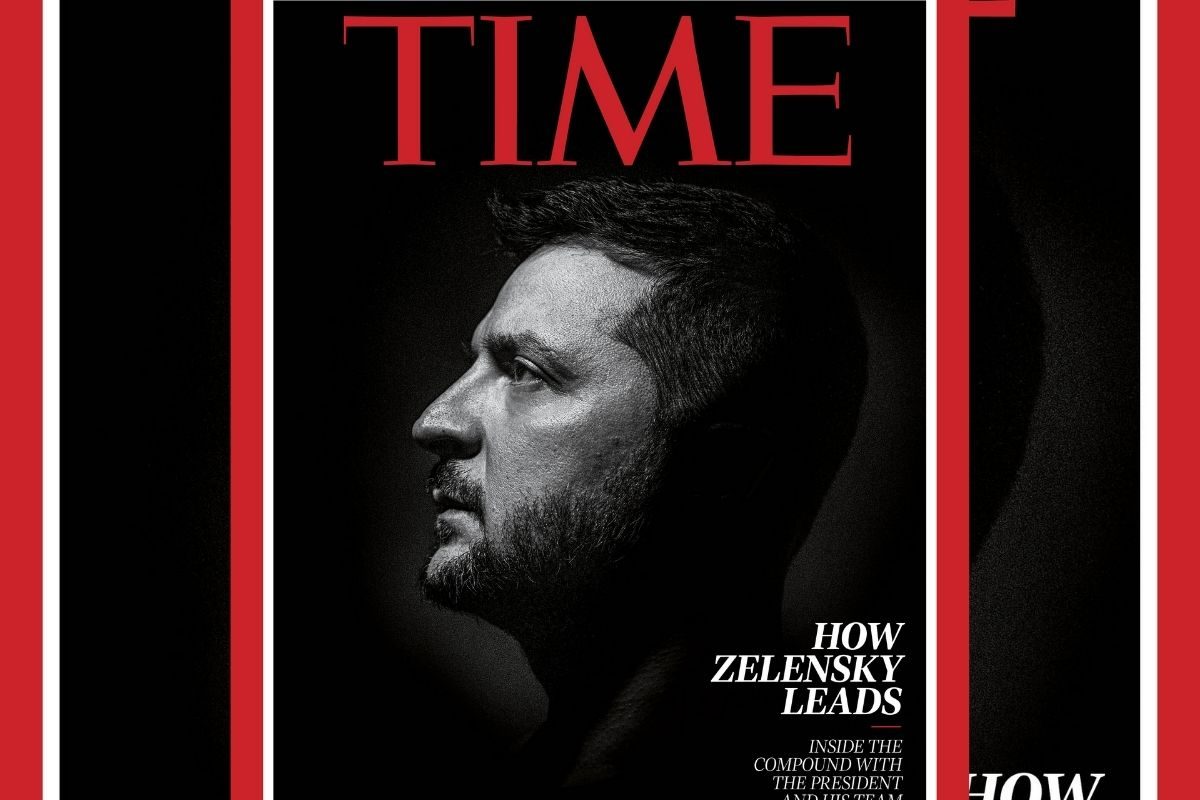 TIME नियकालिकाच्या मुखपृष्ठावर जेलेन्स्की यांचा फोटो, काय आहे युक्रेनी अध्यक्षांचा प्लॅन?
