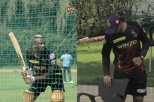 प्रॅक्टिस सेशनदरम्यान Russell ने दाखवली मसल पावर, थेट खुर्चीलाच पडले छिद्र प्रॅक्टिस सेशनदरम्यान Russell ने दाखवली मसल पावर, थेट खुर्चीलाच पडले छिद्र