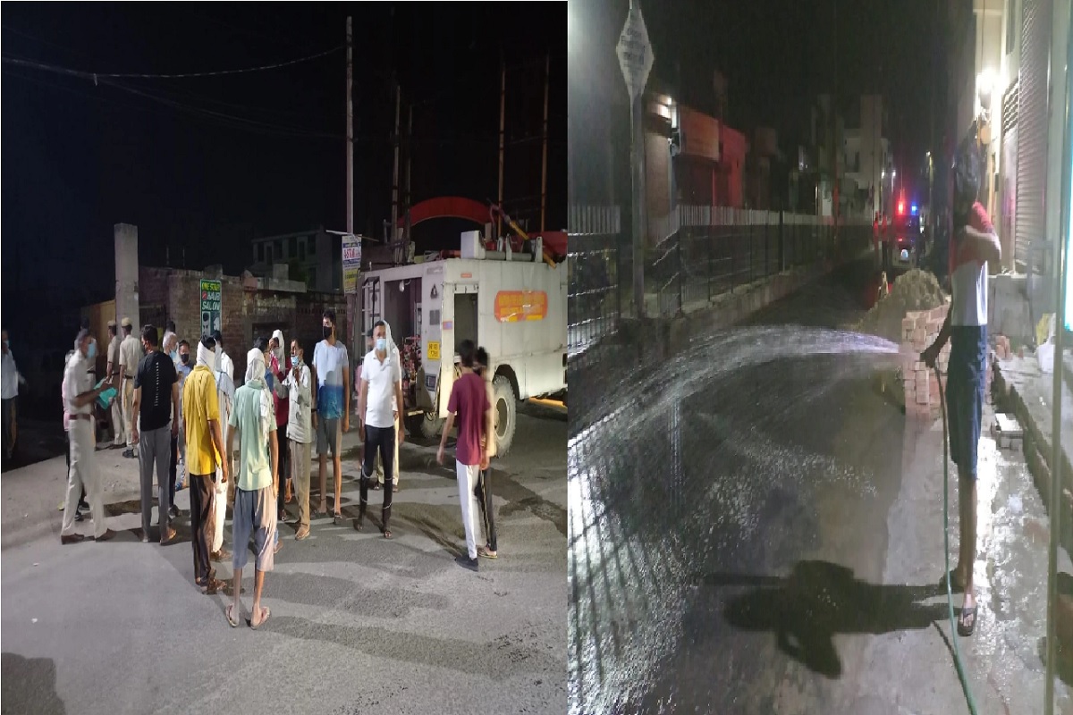 कारखान्यातून अमोनिया गॅस गळती; रहिवासी भागात भीतीचं वातावरण, परिसर केला रिकामा, अनेक जण रुग्णालयात दाखल