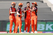 उमरानच्या आक्रमणापुढे पंजाबने टेकले गुडघे, हैदराबादचा पॉईंट्स टेबलमध्ये उलटफेर उमरानच्या आक्रमणापुढे पंजाबने टेकले गुडघे, हैदराबादचा पॉईंट्स टेबलमध्ये उलटफेर