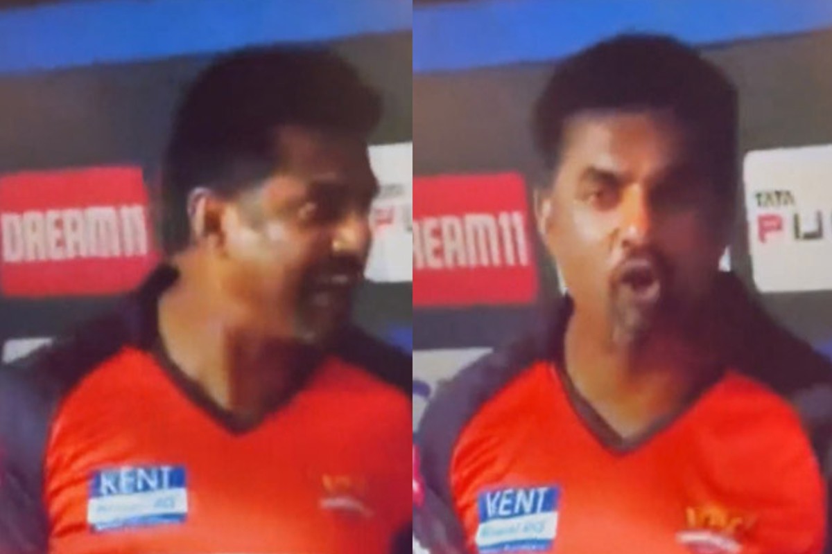 IPL 2022 : मुरलीधरन भडकला, डग आऊटमध्ये बसून घातल्या शिव्या, VIDEO कॅमेरामध्ये कैद!