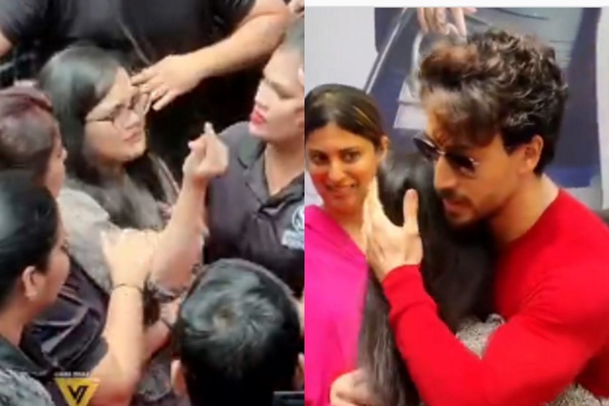Tiger Shroff ला पाहून 'जबरा फॅन'ला आली चक्कर, 'हिरो'ने चाहतीसाठी केलं असं काही... पाहा VIDEO